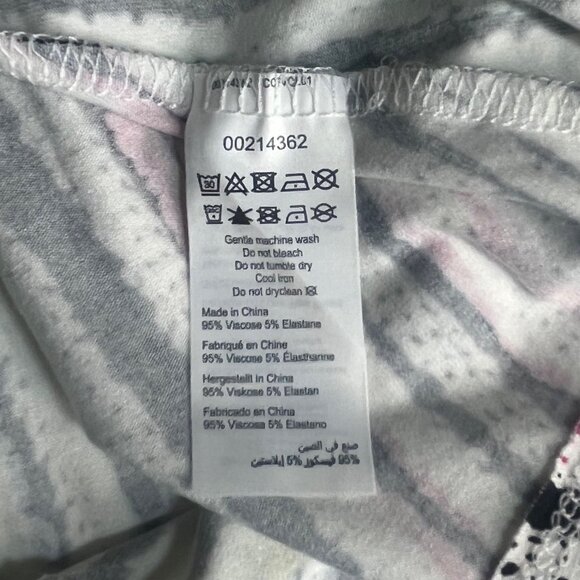 Avenue Womens Shirt Flut Sleeve Spirit Stripe Print Plus Size 30/32 New - Picture 6 of 9